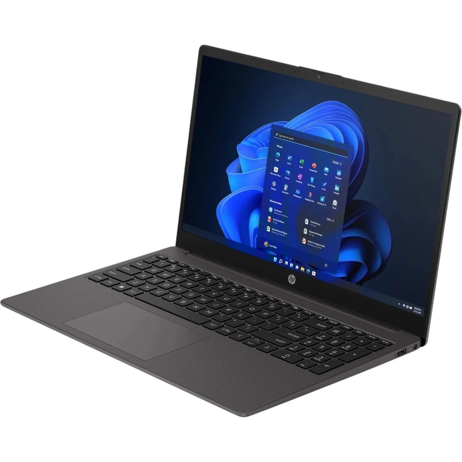 Ноутбук 15.6" HP 255R G10 AMD Ryzen 5 7535U 16Gb (DDR5 4800) 512Gb NVMe 1920*1080 SVA (CT9L8AT) NEW